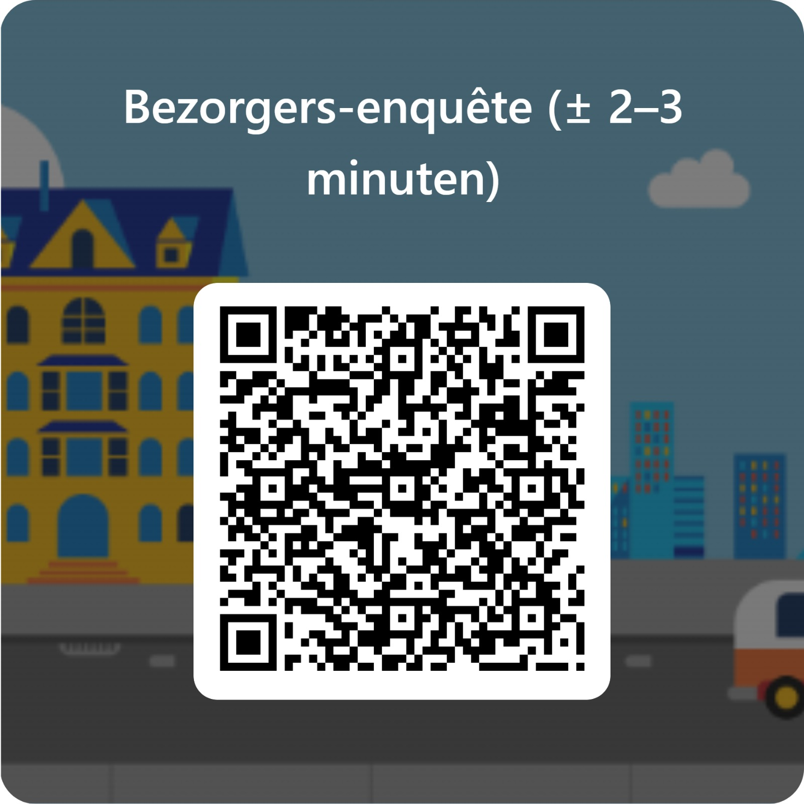 QR-code pakketbezorging enquête